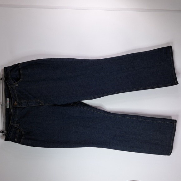 Fashion Bug Denim - Fashion🔺️Bug Moderately Curvy Dark Wash Wide Leg Blue Jeans Size 22W
